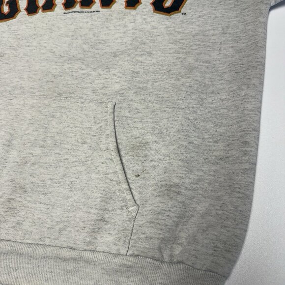 Vintage Y2K San Francisco Giants Hoodie Size Small 21x23 2000s - Picture 7 of 16